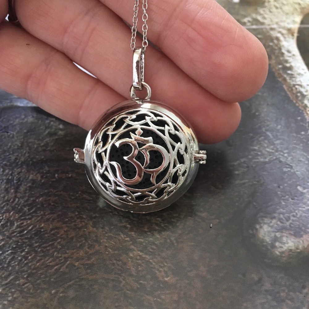 Ohm Essential Oil Necklace 📿